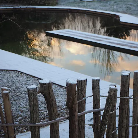 Maison Terre Les De Fallot - Sauna Bain-froid Piscine Naturelle 샬레