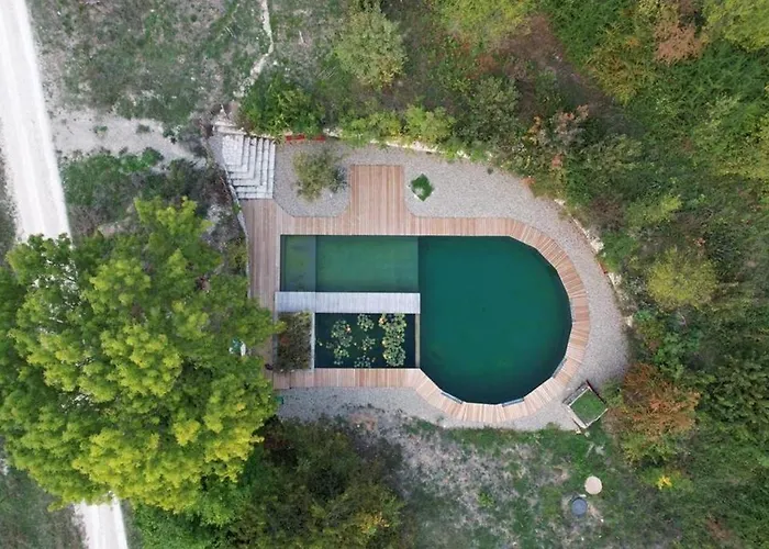 Maison Terre Les De Fallot - Sauna Bain-froid Piscine Naturelle L'isle-Bouzon