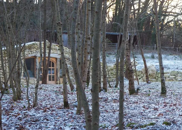 Maison Terre Les De Fallot - Sauna Bain-froid Piscine Naturelle L'isle-Bouzon