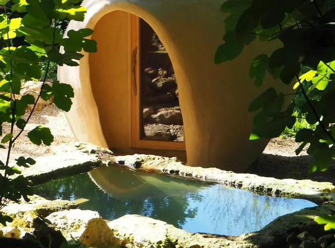Maison Terre Les De Fallot - Sauna Bain-froid Piscine Naturelle L'isle-Bouzon