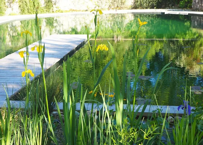 木屋 Maison Terre Les De Fallot - Sauna Bain-froid Piscine Naturelle *